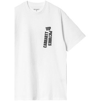 Textil T-Shirt mangas curtas Carhartt CARHARTT WIP S/S WIP PICT Branco