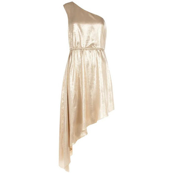 Textil Mulher Vestidos Rinascimento CFC0119454003 Ouro
