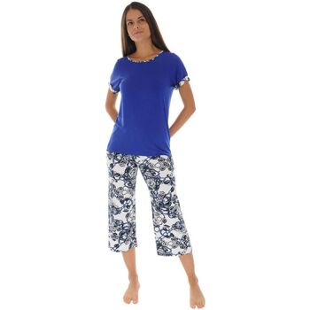Textil Mulher Pijamas / Camisas de dormir Christian Cane GARANCE Azul