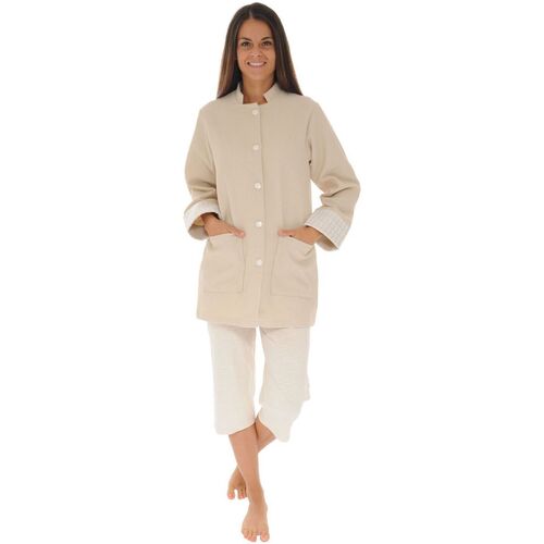 Textil Mulher Pijamas / Camisas de dormir Christian Cane GINETTE Bege