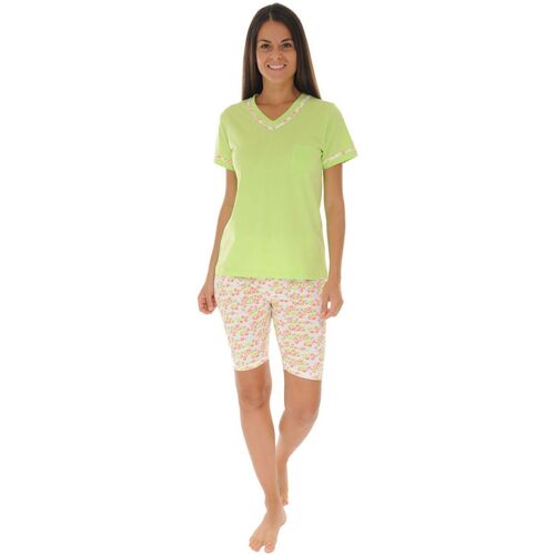 Textil Mulher Pijamas / Camisas de dormir Christian Cane GILIANE Verde
