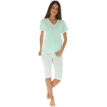 Textil Mulher Pijamas / Camisas de dormir Christian Cane GLENORA Verde