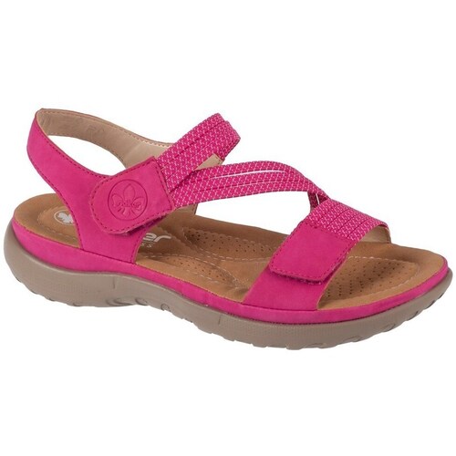 Sapatos Mulher Sandálias Rieker 6487031 Rosa