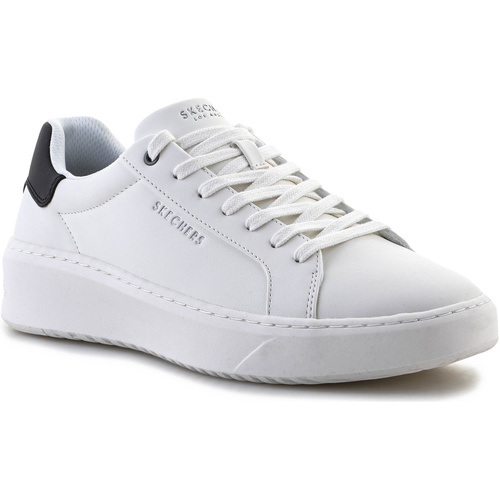 Sapatos Homem Sapatilhas Skechers Court Break - Suit Sneaker 183175-WHT Branco