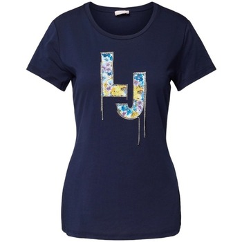 Textil Mulher T-shirts History e Pólos Liu Jo MA4066J5904 Azul