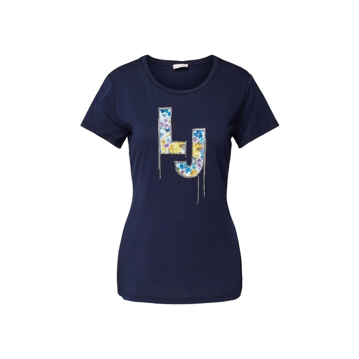Textil Mulher T-shirts e Pólos Liu Jo MA4066J5904 Azul
