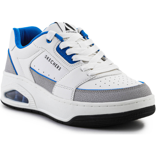 Sapatos Homem Sapatilhas Skechers Uno Court - Low-Post 183140-WBL Branco