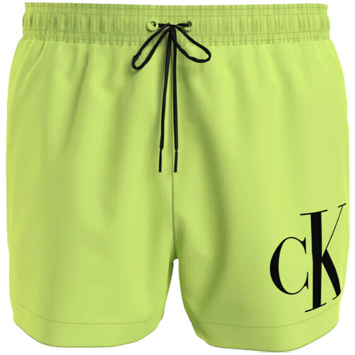Textil Homem Fatos e shorts de banho Calvin Klein JEANS Durant KM0KM00967 Verde