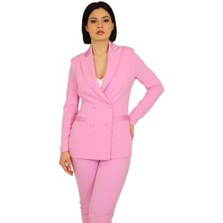 Textil Mulher Casacos/Blazers Zahjr 53539114 Rosa