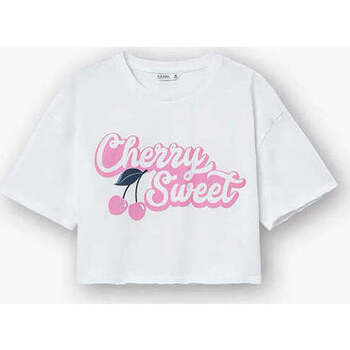 Textil Rapariga T-shirts e Pólos Tiffosi 10054207-001-1-25 Branco