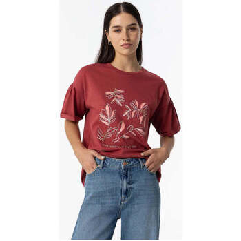 Textil Mulher T-shirts e Pólos Tiffosi 10054224-513-11-1 Vermelho