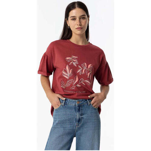 TeLow Mulher T-shirts e Pólos Tiffosi 10054224-513-11-1 Vermelho