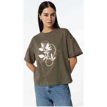TeLow Mulher T-shirts e Pólos Tiffosi 10054224-890-4-1 Verde