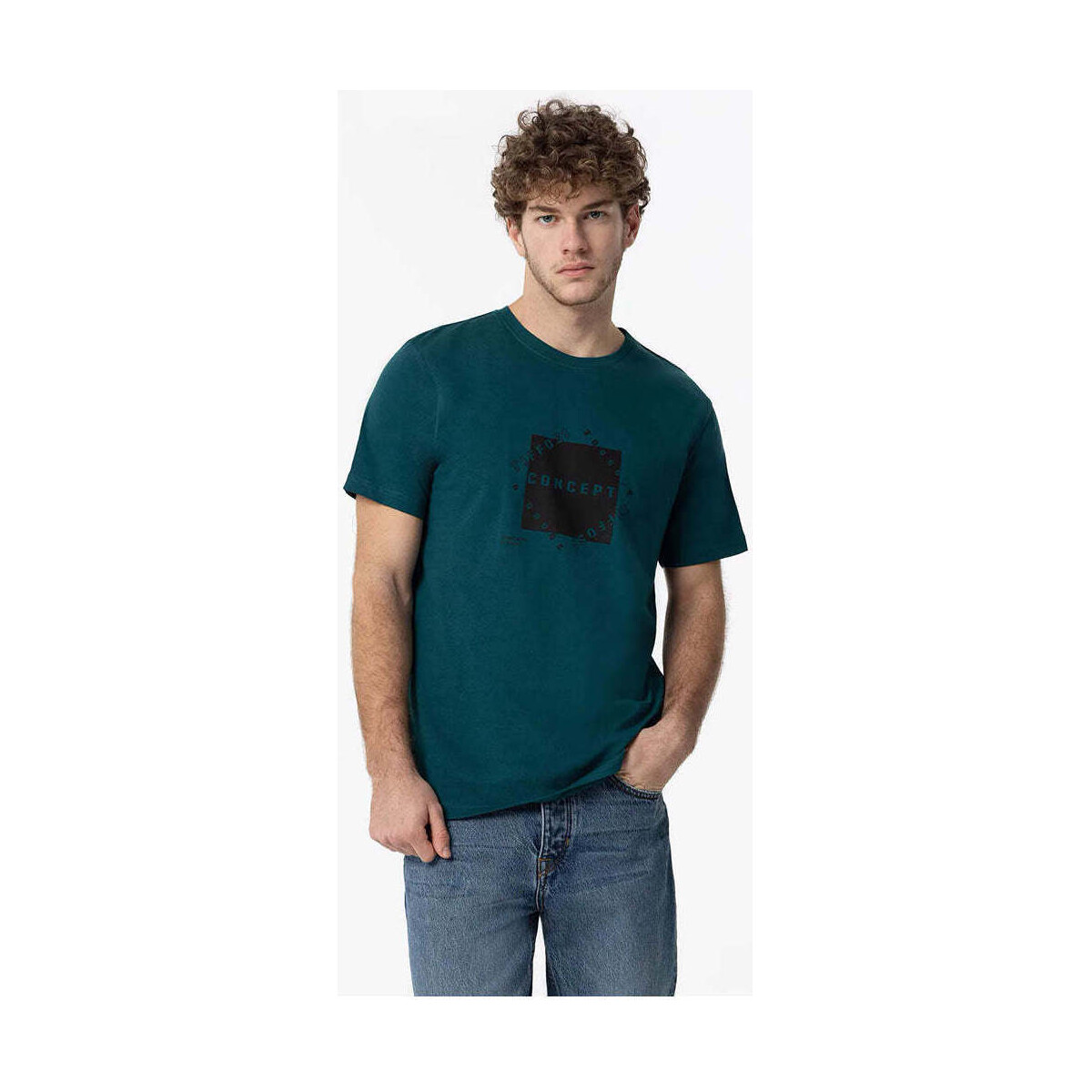 Textil Homem T-shirts e Pólos Tiffosi 10054348-854-4-1 Verde