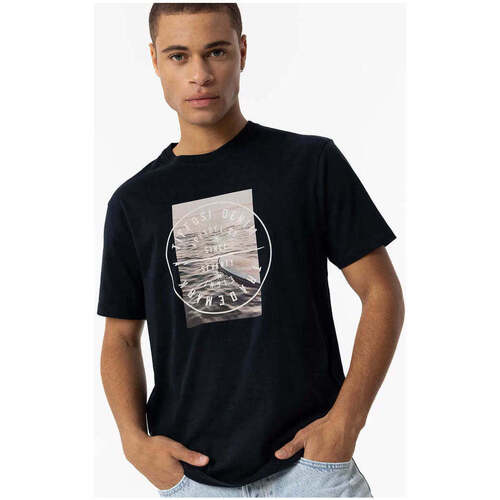 Textil Homem T-shirts e Pólos Tiffosi 10054384-790-3-1 Azul