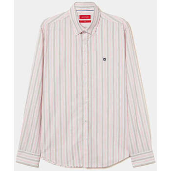 Textil Homem Camisas mangas comprida Sano De Mephisto LP004049-405-9-1 Rosa