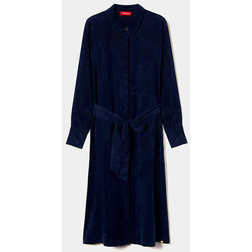 Textil Mulher Vestidos Botins / Botas Baixas LP004388-585-3-1 Azul
