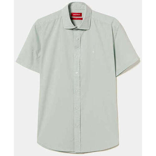 Textil Homem Camisas mangas comprida Lion Of Porches LP004478-605-4-1 Verde
