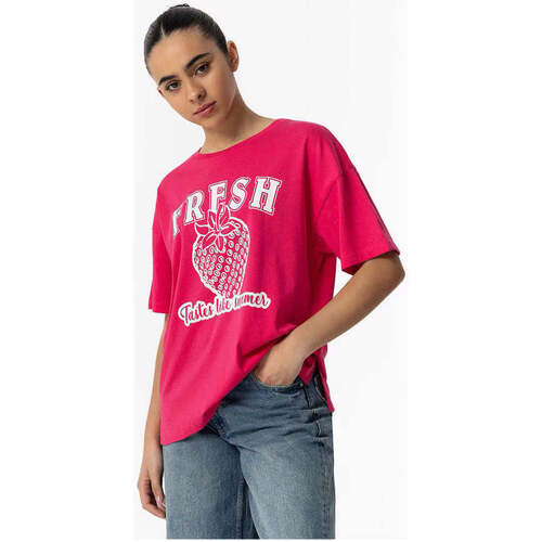 Textil Rapariga adidas Originals Sportswear 3-Stripes Παιδικό Biker Σορτς Tiffosi 10054204-641-9-25 Rosa