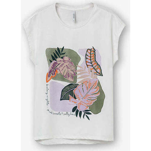 Textil Mulher T-shirts e Pólos Tiffosi 10054234-110-1-1 Branco