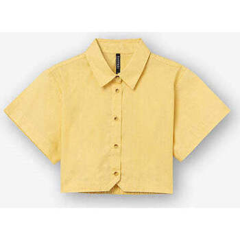Textil Rapariga Camisas mangas comprida Tiffosi 10055056-302-5-25 Amarelo