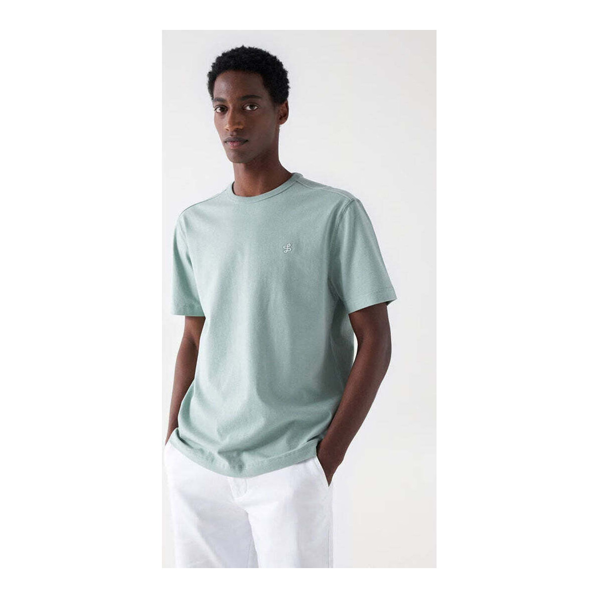 Textil Homem T-shirts e Pólos Salsa 21008091-512-4-1 Verde