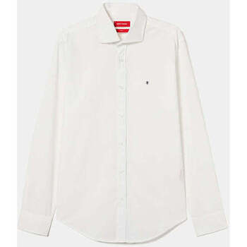 Textil Homem Camisas mangas comprida T-shirts e Pólos LP004115-001-1-1 Branco
