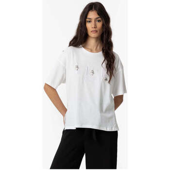 Textil Mulher T-shirts e Pólos Tiffosi 10054184-110-1-1 Branco