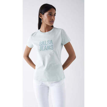 Textil Mulher T-shirts e Pólos Salsa 21007939-520-4-1 Verde