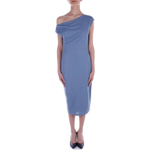 Textil Mulher Vestidos curtos Ralph Lauren 250933454 Azul