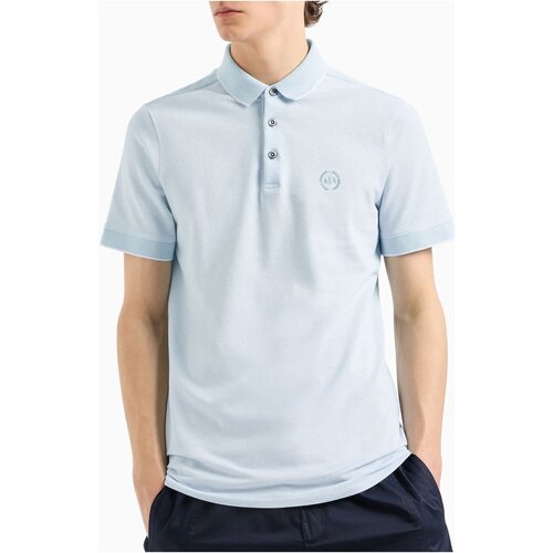 Textil Homem T-shirts e Pólos EAX 8NZF76 Z8M5Z Azul