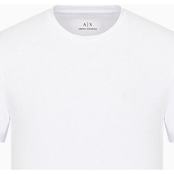 Textil Homem T-Shirt mangas curtas EAX 8NZT84 Z8M9Z Branco