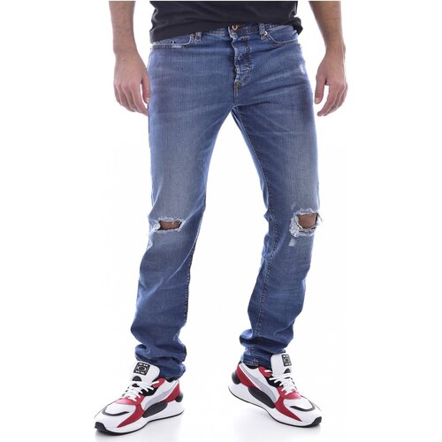 Textil Homem Calças Jeans Women Diesel BUSTER 084UV Azul