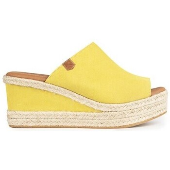 Sapatos Mulher Sandálias Popa Pantufas / Chinelos Amarillo Amarelo