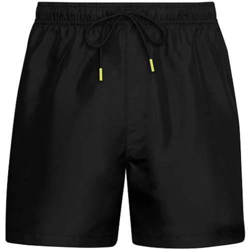 Textil Homem Shadow Project zipped details knee-length shorts Nero Calvin Klein Jeans KM0KM00958 Preto