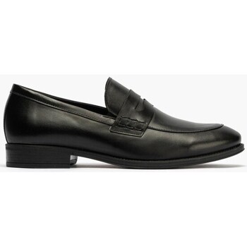 Sapatos Homem Alto: 6 a 8cm Pitillos Mocasín vestir con antifaz hombre NEGRO Preto