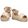 Sapatos Rapariga Sandálias Luna Kids 74499 Ouro