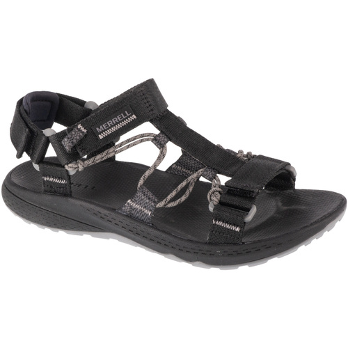 Sapatos Mulher Sandálias desportivas Merrell Cham 8 Stretch Black Preto