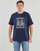 Textil Homem T-Shirt mangas curtas New Balance GRAPHIC JERSEY TEE Marinho