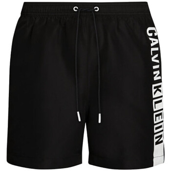 Textil Homem Shadow Project zipped details knee-length shorts Nero Calvin Klein Jeans KM0KM00991 Preto