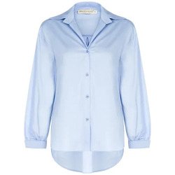 Textil Mulher camisas Rinascimento CFC0118582003 Azure