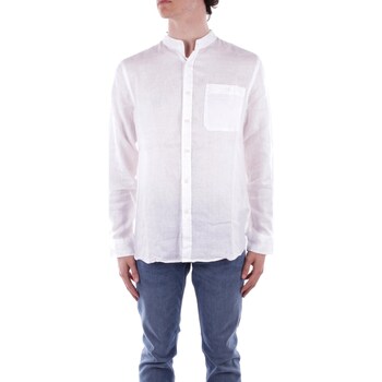 Textil Homem Camisas Hoodie comprida Woolrich CFWOSI0105MRUT3372 Branco