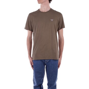 Textil Homem NEEDLES plaid-jacquard short-sleeve shirt Barbour MTS0670 Verde