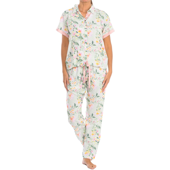 Textil Mulher Pijamas / Camisas de dormir J&j Brothers JJBEH0702 Verde