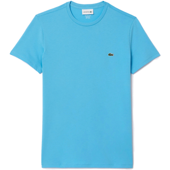 Textil Homem T-Shirt mangas curtas Lacoste TH6709 Azul