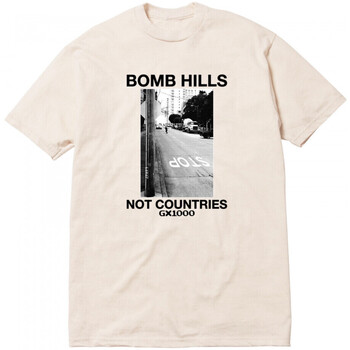 Textil Homem T-shirts e Pólos Gx1000 T-shirt bomb hills Bege