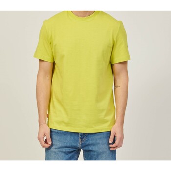 Textil Homem T-shirts pocsp e Pólos Suns  Amarelo