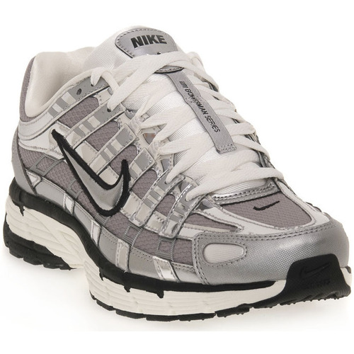 Sapatos Homem Sapatilhas de corrida Nike 001 P 6000 METALLIC SILVER Cinza