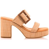 Sapatos Mulher Chinelos MTNG 32607 BEIGE
