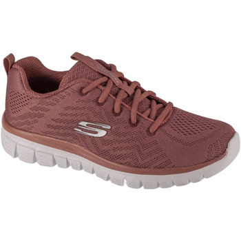 Sapatos Mulher Sapatilhas Skechers Graceful - Get Connected Rosa